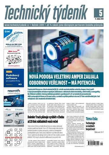 Obálka e-magazínu Technický týdeník 5/2026