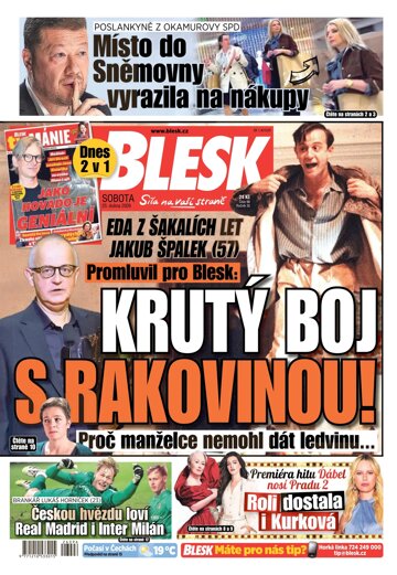 Obálka e-magazínu Blesk 25.4.2026
