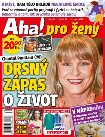 Obálka e-magazínu AHA! pro ženy 34/2026