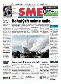 Obálka e-magazínu SME 11.4.2013