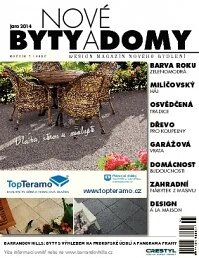 Obálka e-magazínu Nové byty a domy Jaro 2014
