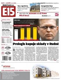 Obálka e-magazínu E15 5.5.2014