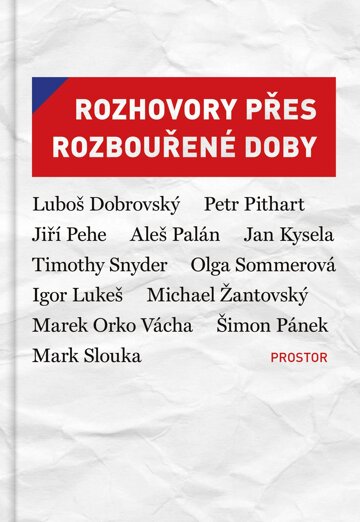 Obálka knihy Rozhovory přes rozbouřené doby