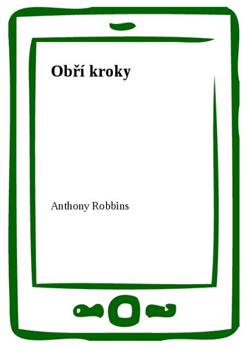 Obálka knihy Obří kroky