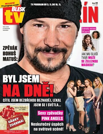 Obálka e-magazínu Blesk Tv magazín - 3.11.2017