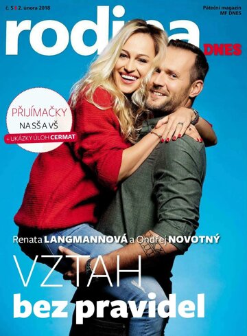 Obálka e-magazínu Magazín RODINA DNES - 2.2.2018