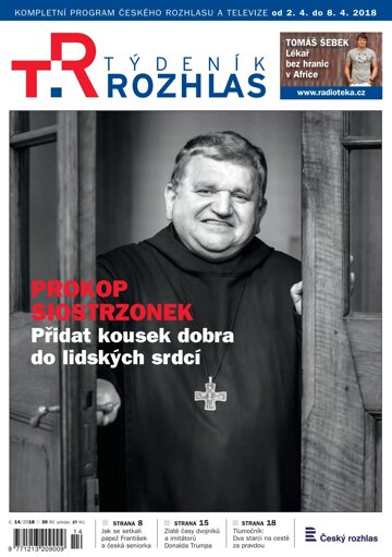 Obálka e-magazínu Týdeník Rozhlas 14/2018