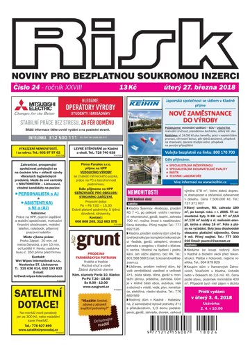 Obálka e-magazínu Risk 24/2018