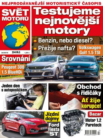Obálka e-magazínu Svět motorů 23/2018
