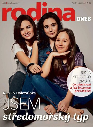 Obálka e-magazínu Magazín RODINA DNES - 22.3.2019