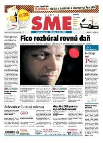 Obálka e-magazínu SME 5.12.2012