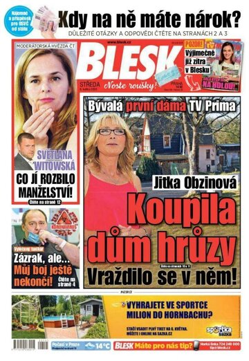 Obálka e-magazínu Blesk 6.5.2020