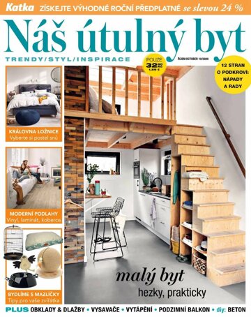 Obálka e-magazínu Náš útulný byt 10/2020