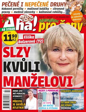 Obálka e-magazínu AHA! pro ženy 47/2021