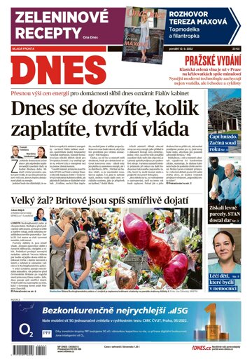 Obálka e-magazínu MF Dnes 12.9.2022