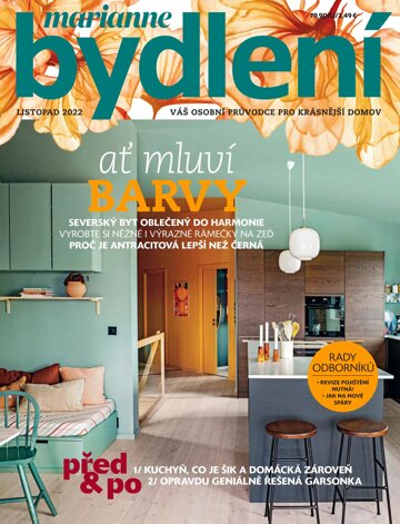 Obálka e-magazínu Mariannne Bydlení - 11/2022