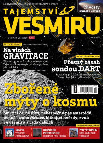 Obálka e-magazínu Tajemství Vesmíru 11/2022