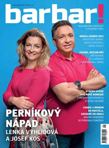 Obálka e-magazínu Barbar! jarní speciál 2021