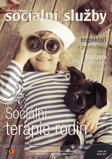 Obálka e-magazínu Sociální služby 4/2017