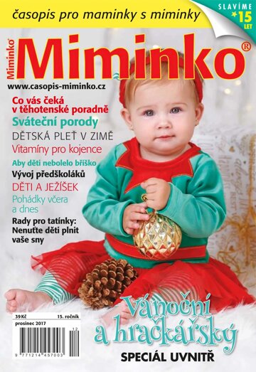Obálka e-magazínu Miminko 12/2017