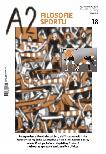 Obálka e-magazínu A2 kulturní čtrnáctideník 18/2022