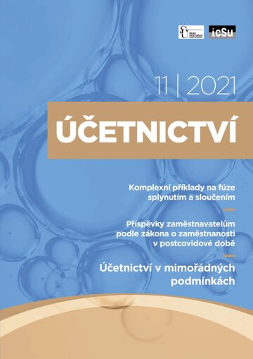 Obálka e-magazínu Účetnictví 11/2021