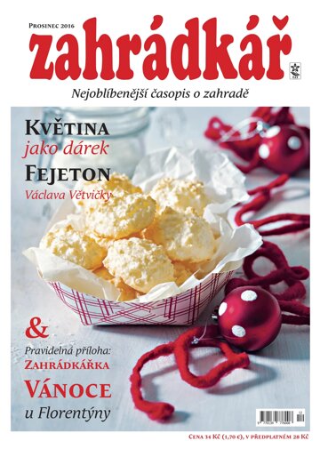 Obálka e-magazínu Zahrádkář 12/2016