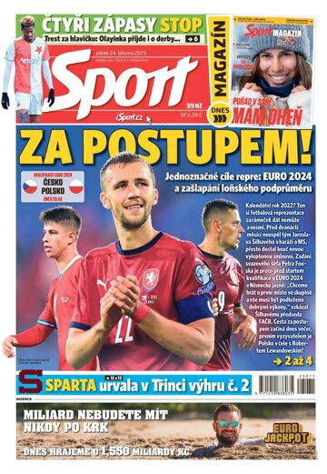 Obálka e-magazínu Sport 24.3.2023