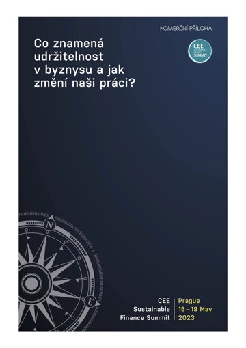 Obálka e-magazínu Hospodářské noviny - příloha 097 - 22.5.2023 Udžitelné finance