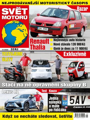 Obálka e-magazínu Svět motorů 31/2023