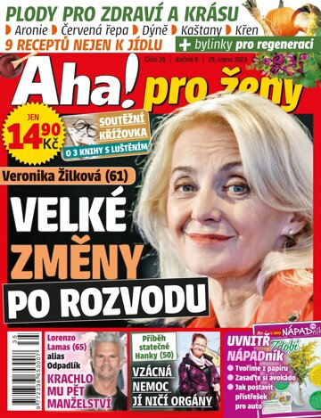 Obálka e-magazínu AHA! pro ženy 35/2023