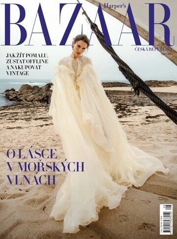 Obálka e-magazínu Harper’s Bazaar 8/2025