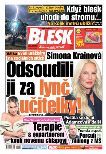 Obálka e-magazínu Blesk 2.7.2026