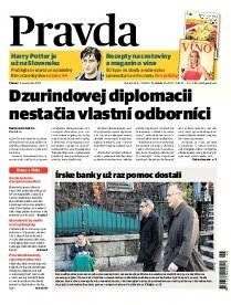 Obálka e-magazínu Pravda 19.11.2010