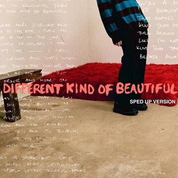 Obálka uvítací melodie Different Kind Of Beautiful (Sped Up Version)