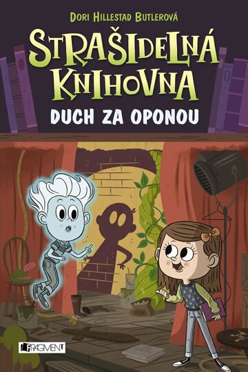 Obálka knihy Strašidelná knihovna - Duch za oponou