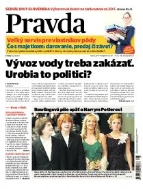 Obálka e-magazínu Pravda 9.7.2014