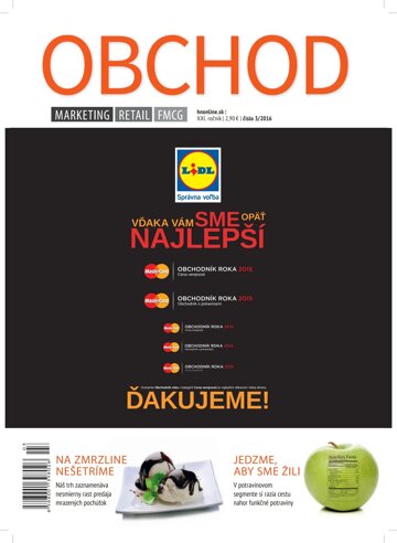 Obálka e-magazínu Obchod 5-6/2016