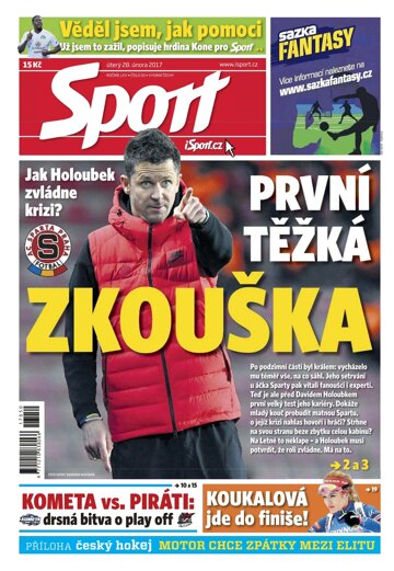 Obálka e-magazínu Sport 28.2.2017