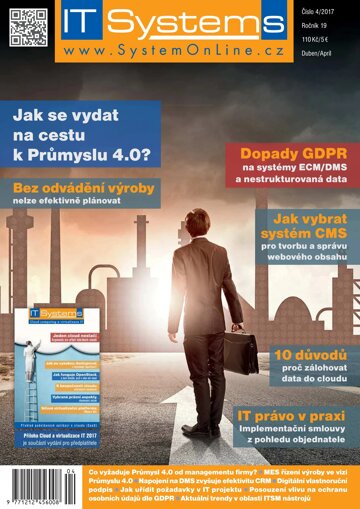 Obálka e-magazínu IT Systems 4/2017