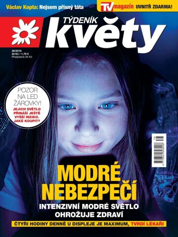 Obálka e-magazínu Týdeník Květy 38/2018