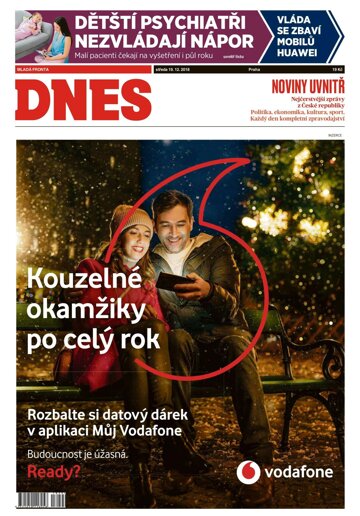 Obálka e-magazínu MF Dnes 19.12.2018