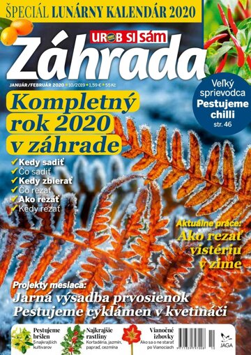 Obálka e-magazínu Záhrada 2019 10