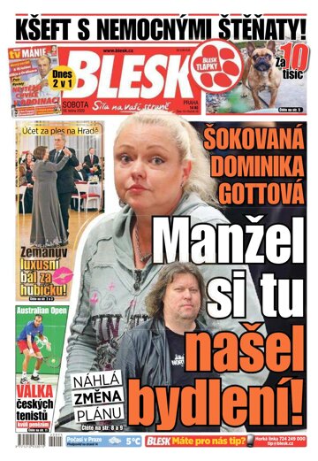 Obálka e-magazínu Blesk 18.1.2020