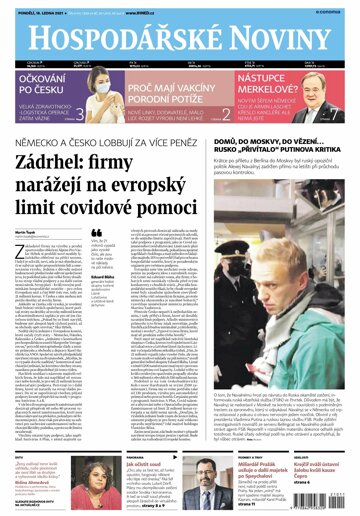 Obálka e-magazínu Hospodářské noviny 011 - 18.1.2021
