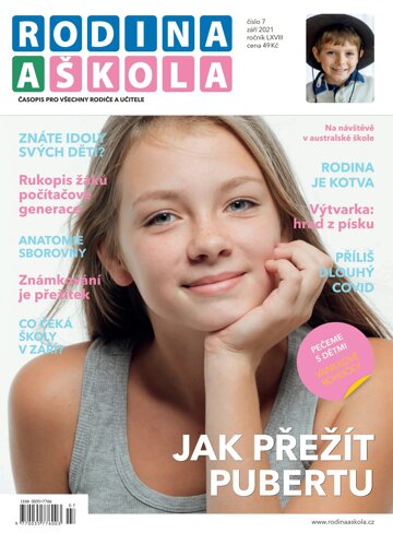 Obálka e-magazínu Rodina a škola 7/2021