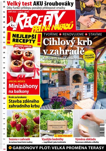 Obálka e-magazínu Recepty prima nápadů 9/2021