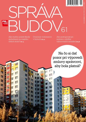 Obálka e-magazínu Správa budov 1/2022
