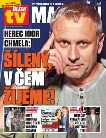 Obálka e-magazínu Příloha Blesk s TV magazínem - 13.1.2023