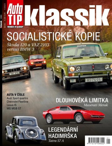 Obálka e-magazínu Auto TIP Klassik 1/2023